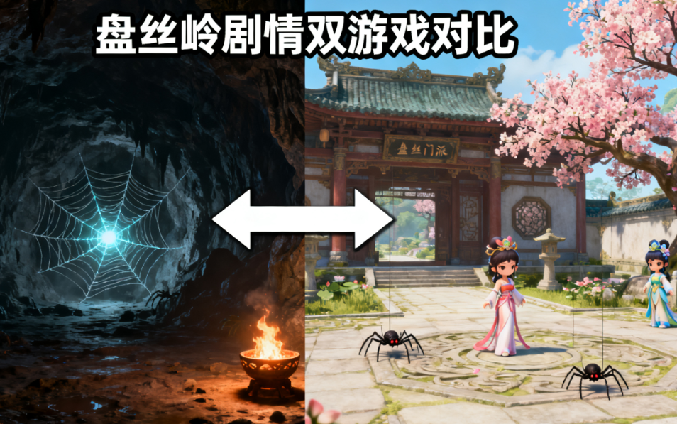 梦幻西游盘丝岭剧情