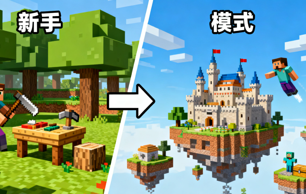 我的世界怎么玩新手教程