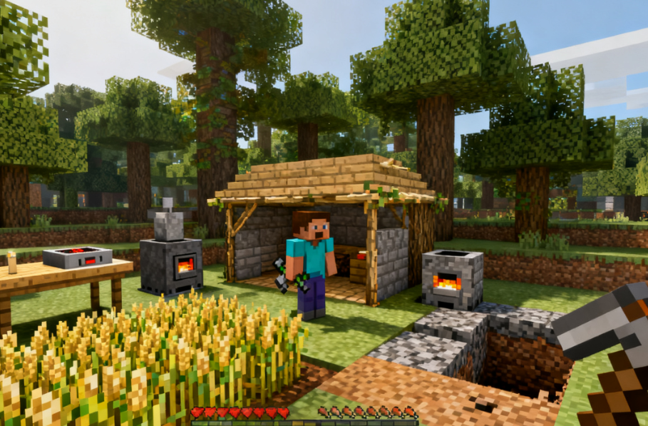 我的世界怎么玩生存模式