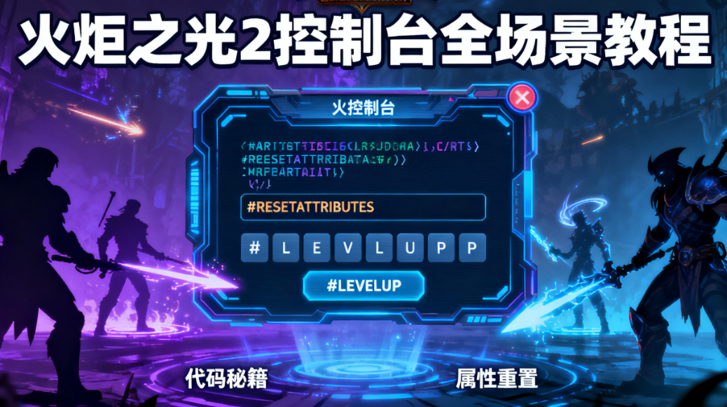 火炬之光2控制台秘籍大全