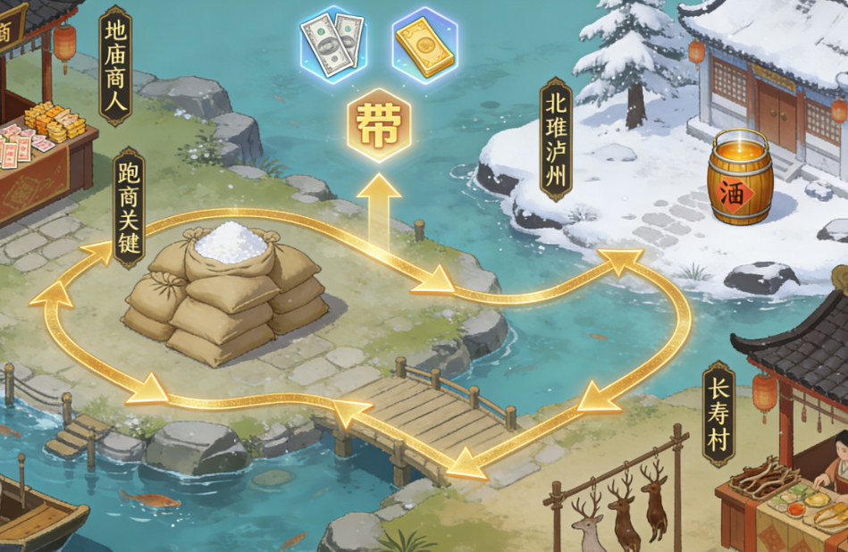 梦幻西游怎么跑商